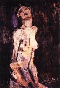 Amedeo Modigliani Suffering Nude oil on canvas
